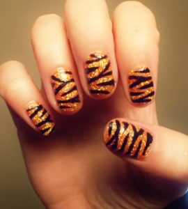 Лучшие идеи тигрового дизайна ногтей